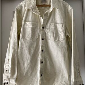 L.L. Bean Off-White Beanflex Fit Longsleeve ⚠️Final Price⚠️